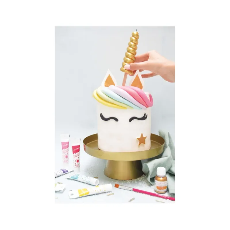 Guy Demarle Décors Comestibles|Décors En Sucre*Bougie XXL Corne de Licorne