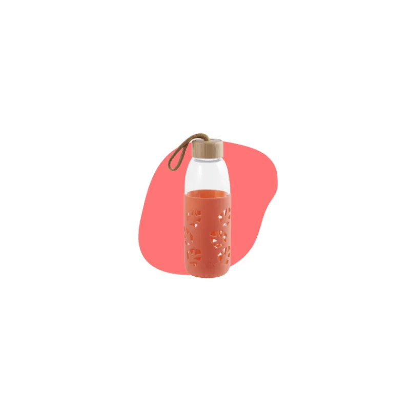 Guy Demarle Accessoires*Bouteille en verre Be Save® corail