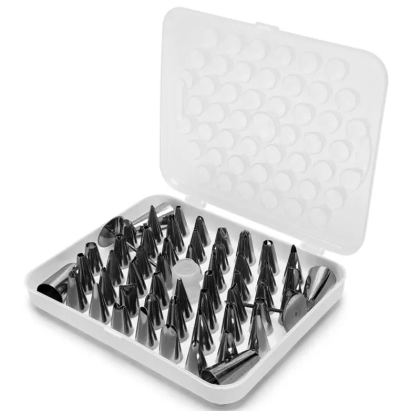 Guy Demarle Décors|Douilles Pâtisserie*Coffret 52 douilles décors fins inox Patis décor