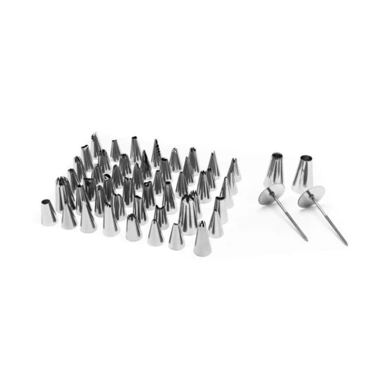 Guy Demarle Décors|Douilles Pâtisserie*Coffret 52 douilles décors fins inox Patis décor