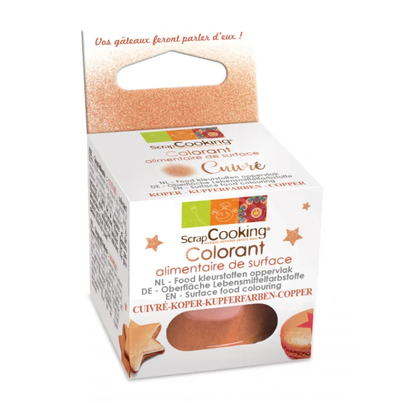 Guy Demarle Colorants Alimentaires*Colorant alimentaire de surface Cuivré 5g