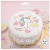 Guy Demarle Décors Comestibles|Décors En Sucre*Disque pâte à sucre licorne - Diam. 18cm