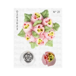 Guy Demarle Douilles Pâtisserie*Douille décor tulipe 6 pétales avec pistil