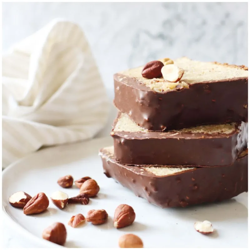 Guy Demarle Décors Comestibles|Décors En Sucre*Glaçage rocher chocolat noir, noisettes et amandes 400g