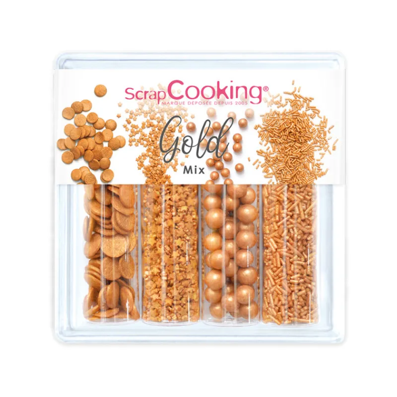 Guy Demarle Décors Comestibles|Décors En Sucre*Gold mix 62gr - Décors sucrés