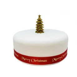Guy Demarle Décors Réutilisables|Décors*Grand sapin doré décoratif en résine 4x6,8cm