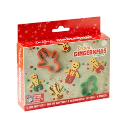 Guy Demarle Décors|Cadres Et Découpoirs*Kit Cookies Bonhomme pain d'épices