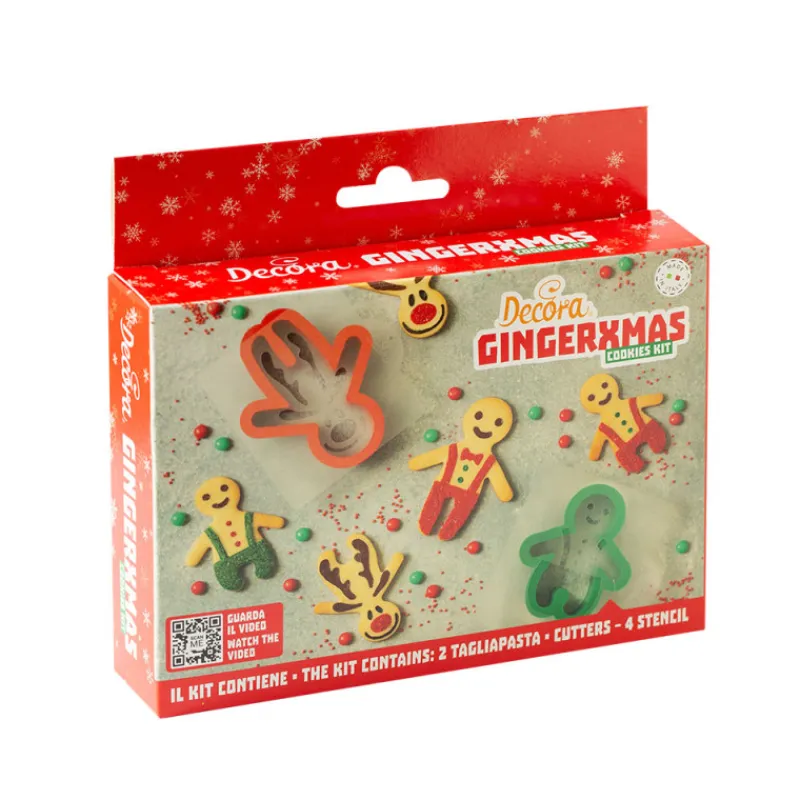 Guy Demarle Décors|Cadres Et Découpoirs*Kit Cookies Bonhomme pain d'épices