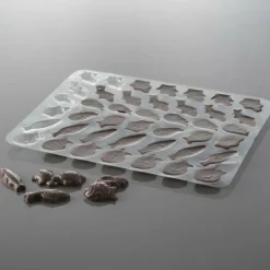 Guy Demarle Décors Réutilisables|Moules À Chocolats*Lot de 2 Moules à chocolat fritures de Pâques
