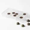 Guy Demarle Moules À Chocolats*Moule à chocolat - 18 demi-sphères, diam. 2,5 cm (ou 9 sphères 3D)