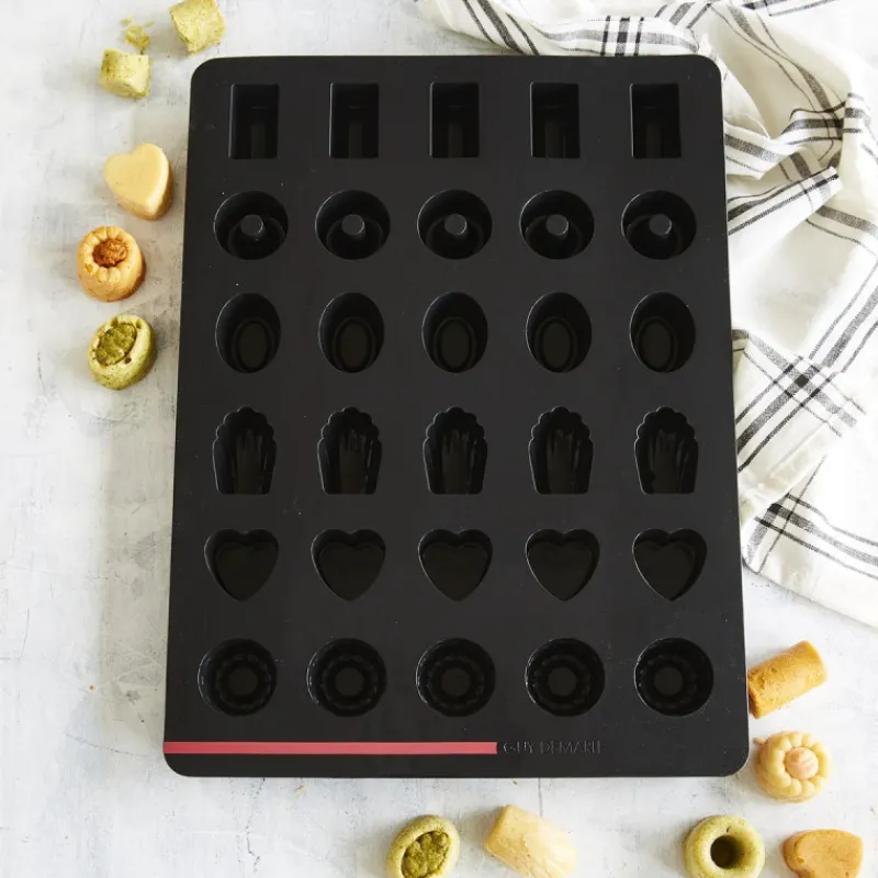 Guy Demarle Moules De Noël|Moule Bouchées Individuelles*Moule 30 Mignardises OHRA®
