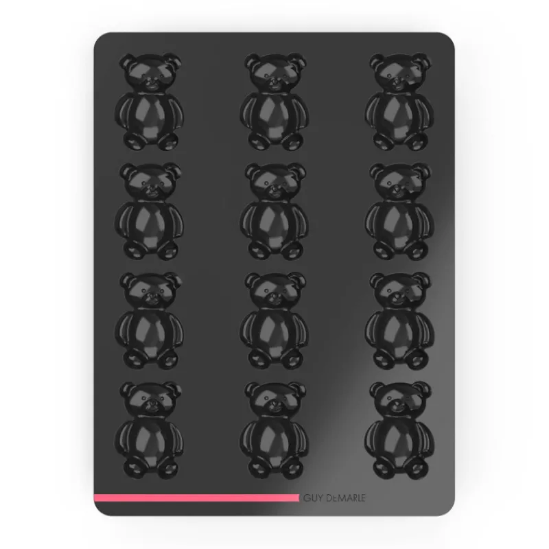 Guy Demarle Moule Bouchées Individuelles|Moules Multi-Empreintes*Moule 12 Oursons OHRA®