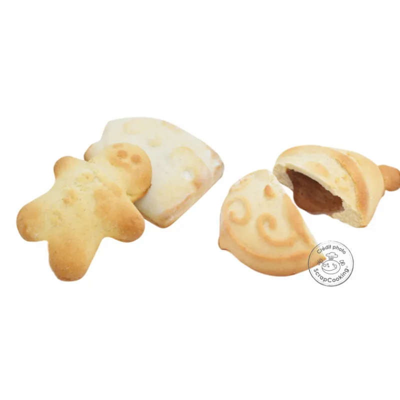 Guy Demarle Cadres Et Découpoirs*Moule en bois pour biscuits fourrés Noël - 20x10cm x2cm