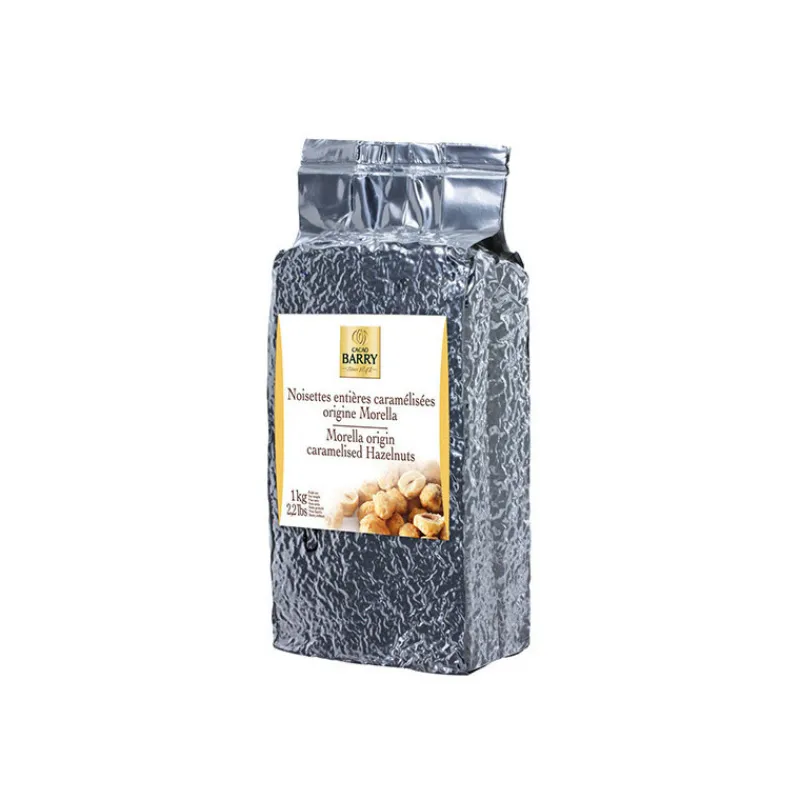 Guy Demarle Noisettes Caramélisés|Praliné Noisette*Noisettes caramélisées 1kg Barry Callebaut