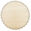 Guy Demarle Décors*Plat rond dentelle bois ø 29cm