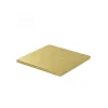 Guy Demarle Décors*Plateau carré doré 25cm