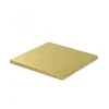 Guy Demarle Décors*Plateau carré doré 35cm