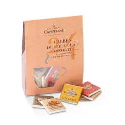 Guy Demarle Décors Comestibles|Décors En Sucre*Pochette 24 carrés de chocolat napolitains- 6 goûts 120g