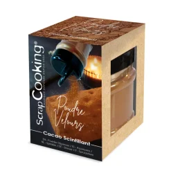 Guy Demarle Décors Comestibles|Décors En Sucre*Poudre velours cacao scintillant 80g