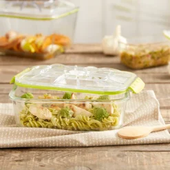 Guy Demarle Accessoires*Récipient Lunch box en verre Be Save® 1,4L + Couvercle