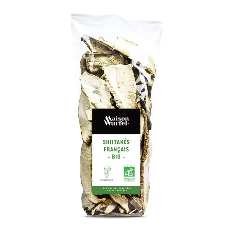 Guy Demarle Produits Bio|Champignons*Shiitake déshydratés bio 30g