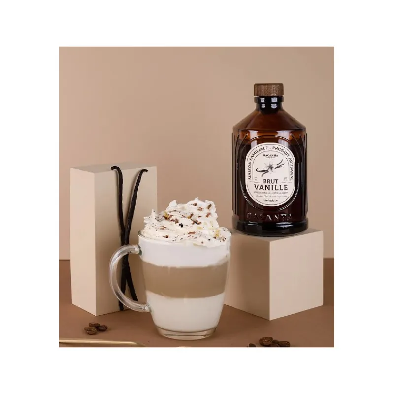 Guy Demarle Sirop & Sauces|Produits Bio*Sirop de vanille brut - Biologique - 400 ml